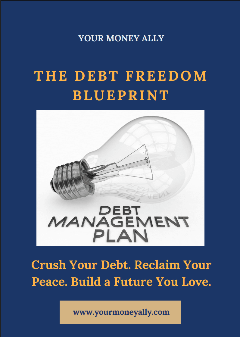 The Debt Freedom Blueprint guide cover