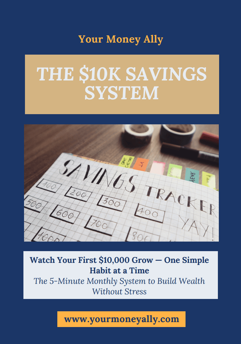 The $10K Savings System guide cover